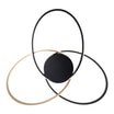 Lampa sufitowa LED BOLD czarno-złota - 1