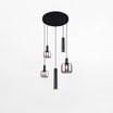 Lampa wisząca czarna MATARO - 2