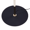 Lampa podłogowa z ozdobnym abażurem czarno-złota ETRO - 5