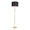 Lampa podłogowa czarno-złota REA II - 1