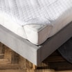 Ochraniacz na materac biały SLEEP TOP 160x200 cm - 2