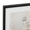 Obraz w czarnej ramie twarz GREY LINEAR 50x70 cm - 6
