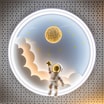 Plafon LED astronauta kolorowy FOCUS - 4