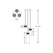 Lampa wisząca GEM P0389-03D-F4AC - 5