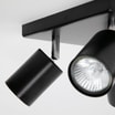 Lampa sufitowa 4-punktowa czarna ORO GAVIA - 2