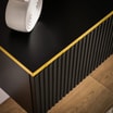 Szafka wisząca czarna GOLD 80 cm - 3