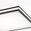 Plafon LED RGB czarny MARIO z pilotem 46,5x46,5 cm - 3