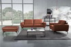 Sofa skórzana brązowa 2 os SPRING - 2