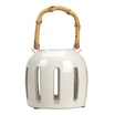 Lampion z bambusowym uchwytem MIX 14x14 cm - 4