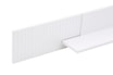 Półka wisząca biała minimalistyczna PLISSEE 140 cm - 4
