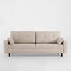 Sofa rozkładana 3-osobowa beżowa MOZI - 1