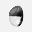 Zestaw 3 lampek solarnych LED czarnych IP44 - 3