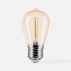 Żarówka LED barwa ciepła ORO-AMBER-E27-ST45-1W-WW - 1