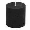Świeca walec czarna RUSTIC 5 cm - 1