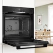 Piekarnik do zabudowy BOSCH seria 4 Air Fry czarny HRG532BB3 - 6