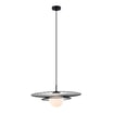 Lampa wisząca kula czarna ALISON - 1
