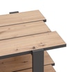 Stolik kawowy z półką COFFEE TABLES dąb artisan&nbsp; - 4