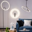 Lampa sufitowa LED czarna CORIT 58,5 cm - 2