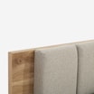 Łóżko z pojemnikiem i stelażem OAK SQUERE 120x200 - 12