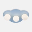 Kinkiet dziecięcy 3 klosze niebieski CLOUD NEW - 4