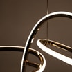 Lampa wisząca LED CHOLET złota - 4