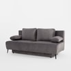 Sofa trzyosobowa szara DARWIN - 2