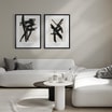 Obraz BLACK ABSTRACT II 50x70 cm - 2