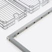 Cargo wysokie do szafki 30 cm, front wysuwny, chrom - 3
