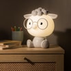 Lampka nocna LED szara OWCA - 3