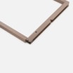 Rama do cargo wysuwanego, 30/40 cm, champagne gold - 3