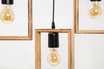 Lampa drewniana wisząca listwa ATRIA 3 - 4