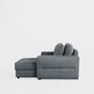 Fotel loveseat szary NOEMI - 6
