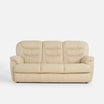 Sofa rozkładana kremowa CARMEL - 1