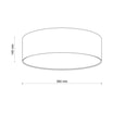 Lampa sufitowa niebieska RONDO KIDS - 3