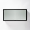 Front przeszklony ALFRAME 80x38,1 cm czarny - 1