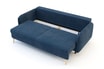 Sofa granatowa VAMOS nóżki buk - 5
