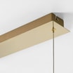 Lampa wisząca LED CHOLET złota - 5
