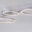 Lampa sufitowa LED srebrna MINI RITUS - 3