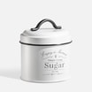Pojemnik kuchenny biały SUGAR 13 cm - 1