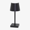 Lampa stołowa LED na baterie 3AAA czarna POLLI - 1