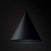 Lampa wisząca czarna CONO 1 - 4