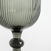 Kieliszek ryflowany szary 330 ml - 3