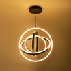 Lampa wisząca LED czarna TESS - 2