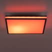 Plafon LED RGB czarny MARIO z pilotem 46,5x46,5 cm - 4