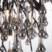 Lampa sufitowa czarna ICICLE fi 50 cm - 5