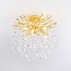 Lampa sufitowa złota CINDY 50 cm - 1