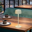 Lampa stołowa LED IP44 zielona POCO - 2