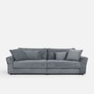 Sofa rozkładana 4-osobowa NOEMI szary - 1