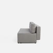 Sofa rozkładana 3-osobowa szara GRIS - 3