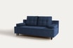 Sofa rozkładana 3-osobowa niebieska ARIEL - 2